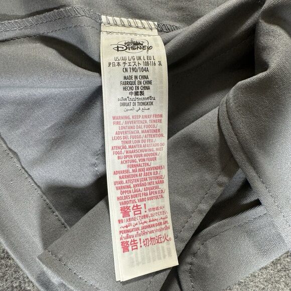 Disney Parks The Haunted Mansion Jacket Men's Large Shacket Button Up 4-Pocket - Picture 12 of 15